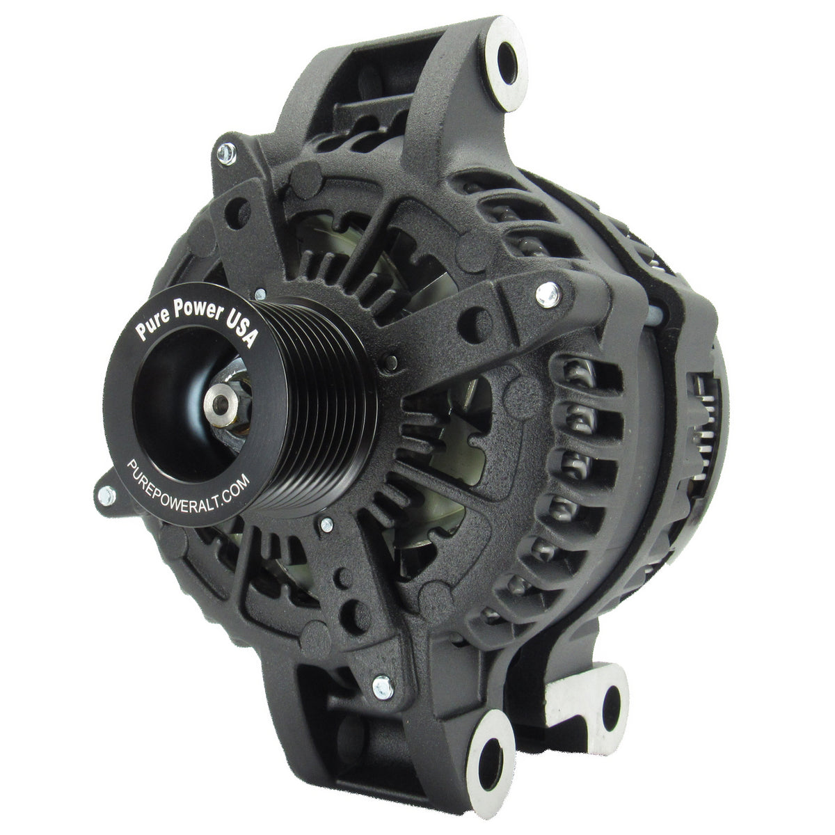 250 Amp Custom High Output Replaces Single & Dual Upper Alternator Built in the USA