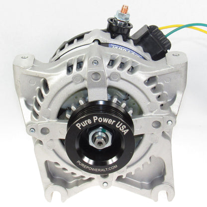 250 Amp Replaces Models with rectangle regulator plug Custom High Output Alternator