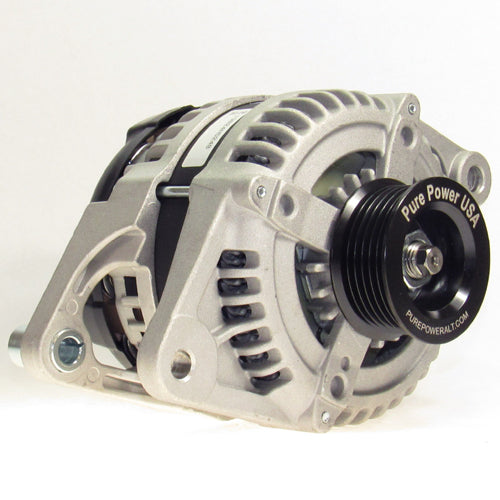 240 Amp Externally Regulated 7 Groove Pulley Custom High Output Alternator