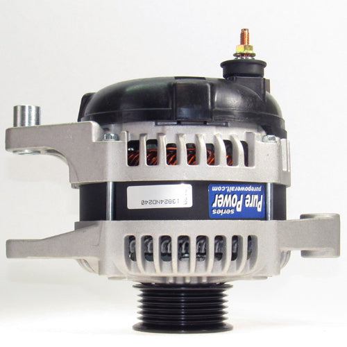 240 Amp Externally Regulated 7 Groove Pulley Custom High Output Alternator
