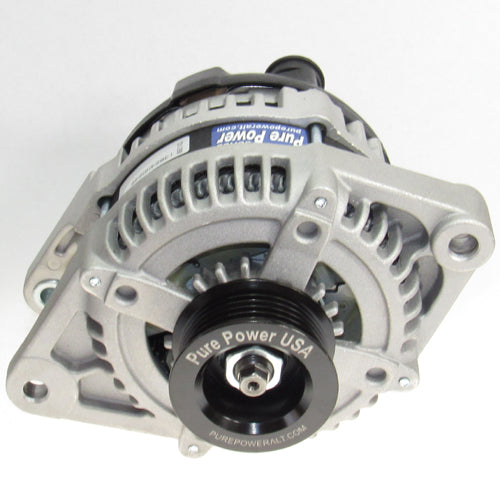 240 Amp Externally Regulated 7 Groove Pulley Custom High Output Alternator