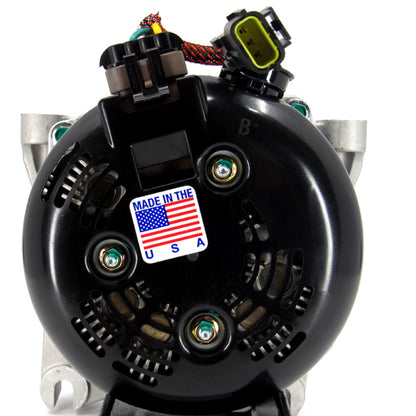 370 Amp Replaces 6G Models with rectangle regulator plug Custom High Output Alternator