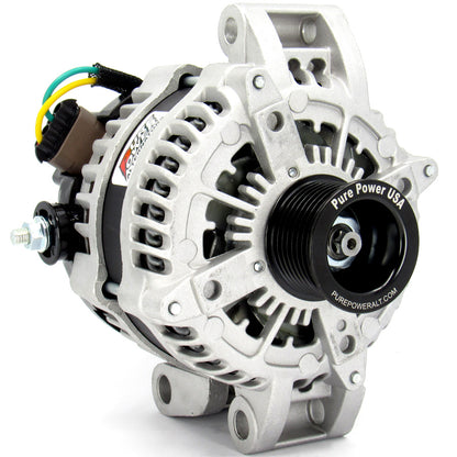 370 Amp Custom High Output Replaces Single & Dual Upper Alternator Built in the USA