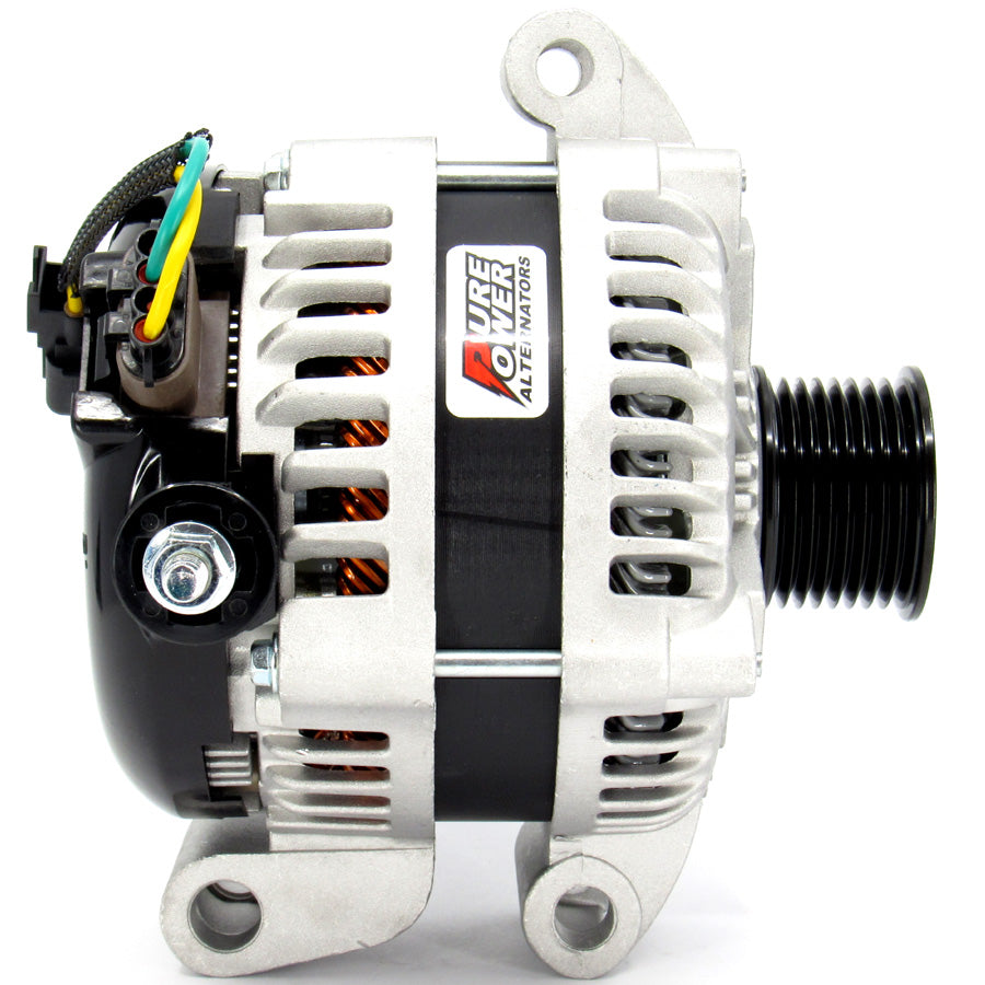 370 Amp Custom High Output Replaces Single & Dual Upper Alternator Built in the USA