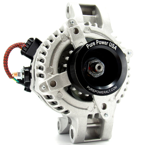 185 Amp Custom High Output Replaces Single & Dual Upper Alternator Built in the USA