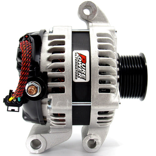 185 Amp Custom High Output Replaces Single & Dual Upper Alternator Built in the USA
