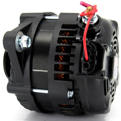 170amp PurePower Marine Alternator Replaces Delco Style 10si, 12si with 6.6in. Bolt Pattern, Volvo, Crusader, Mercruiser, PCM, Ilmor Engines