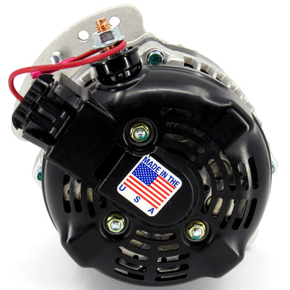 12 Volt 180Amp PurePower Universal High Output Alternator, Durable 6 Phase Hairpin Technology Highest Charging Output At Idle In The Industry