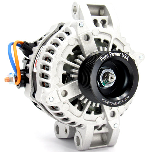 T MOUNT Penntex PX2/PX5 Replacement 250 Amp High Output Alternator, Externally Regulated 2004-2009 Ford E350-E450 Series Vans with 6.0L Diesel Engines